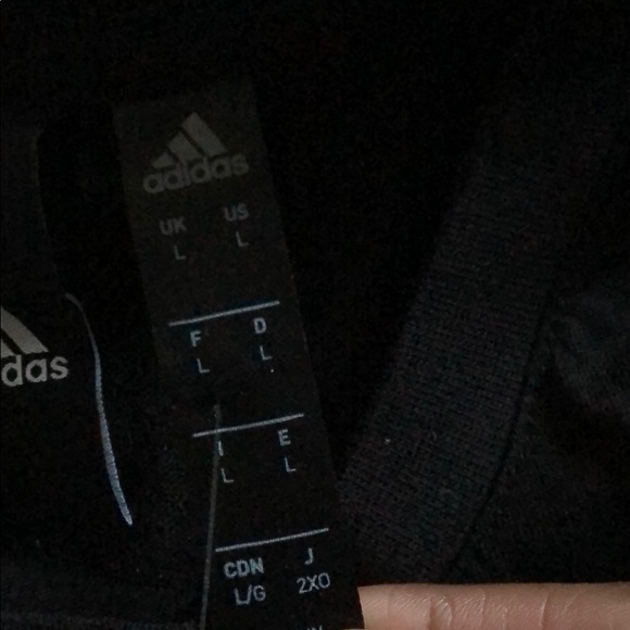 MENS BLACK ADIDAS T - Picture 3 of 3